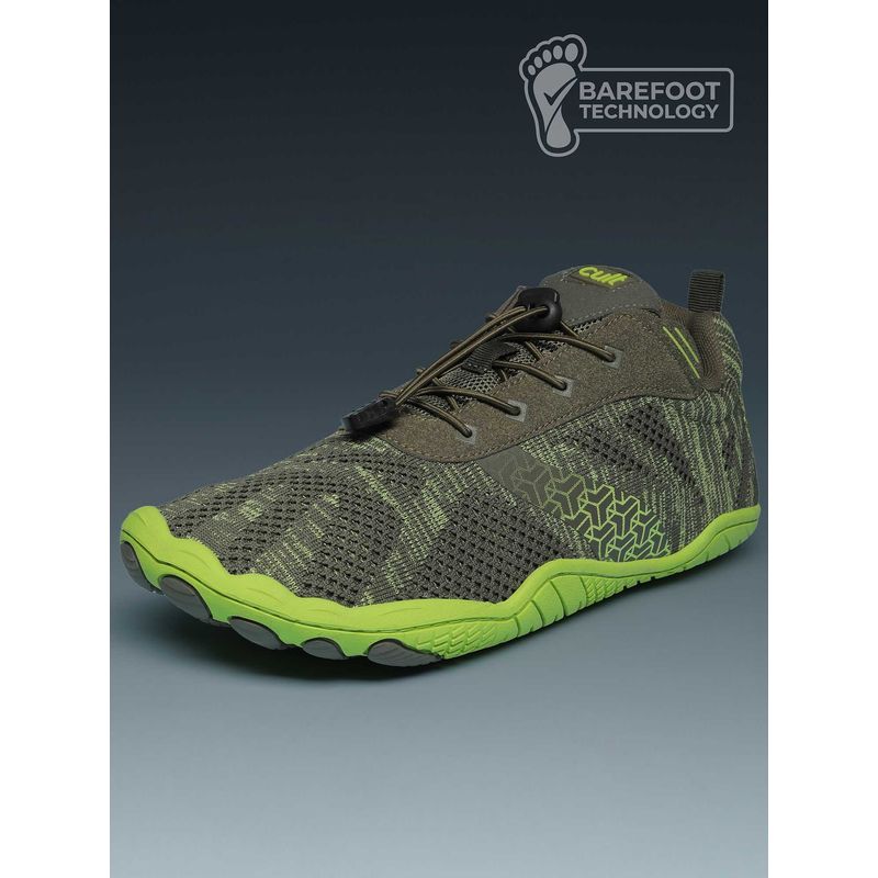 CULT Men FlexKnit Training Shoes - Olive (UK 8)