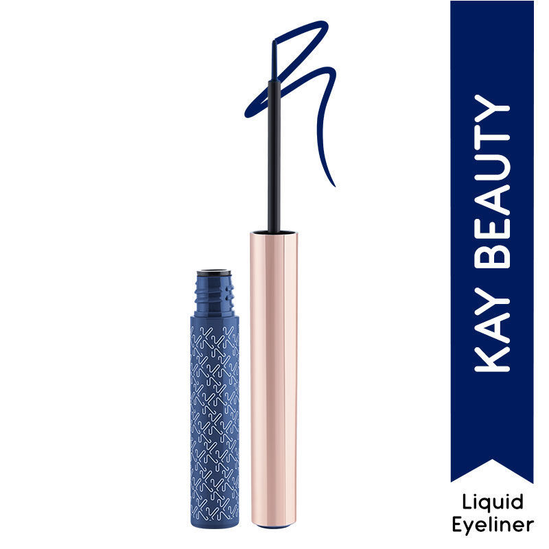 Kay Beauty Quick Dry Liquid Eyeliner - Exotic Indigo