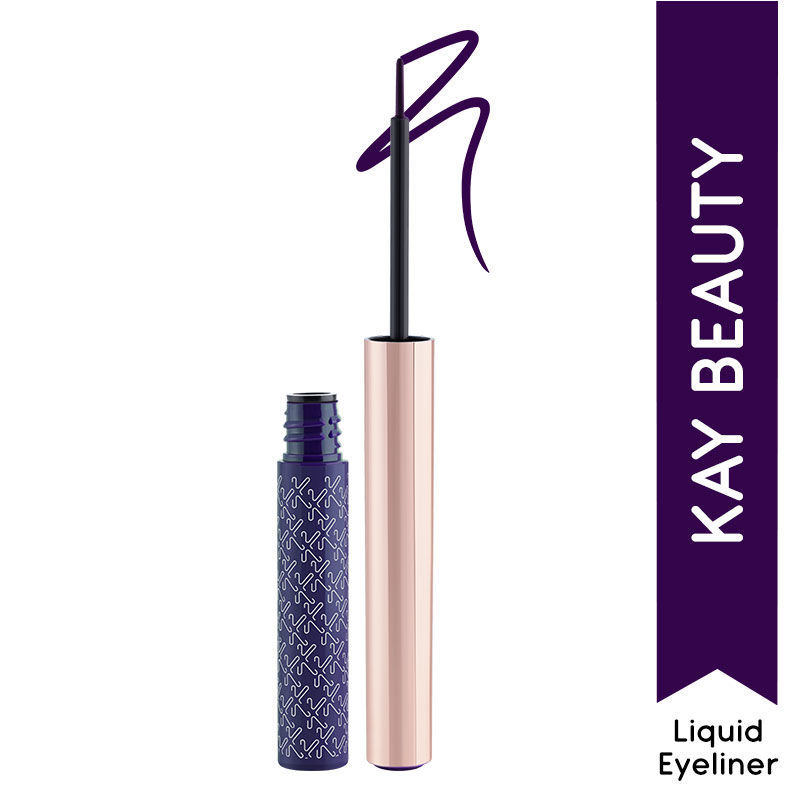 Kay Beauty Quick Dry Liquid Eyeliner - Haute Violet