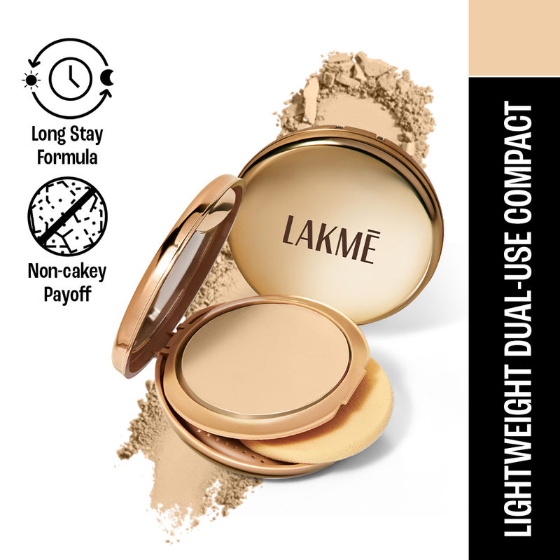 Lakme 9 To 5 Wet & Dry Compact - 10 Ivory