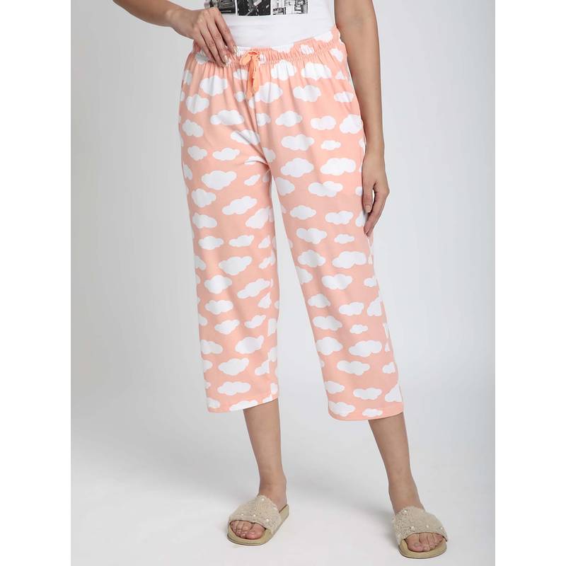 R&B Floral Regular Women Pyjama (10)