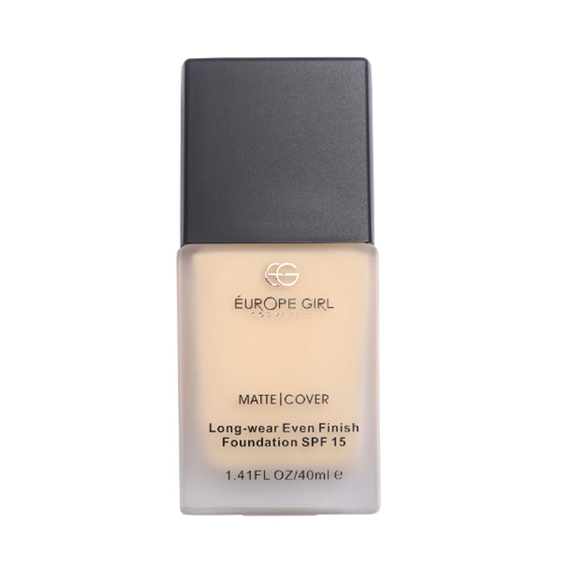 Europe Girl Matte Cover Foundation SPF 15 - 110 Light Yellow Undertone