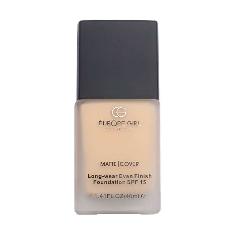 Europe Girl Matte Cover Foundation SPF 15 - 120 Light Medium Yellow Undertone