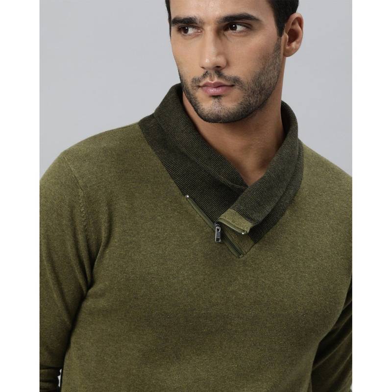 Rare Rabbit Sweaters Buy Rare Rabbit Solid Green Sweaters Online