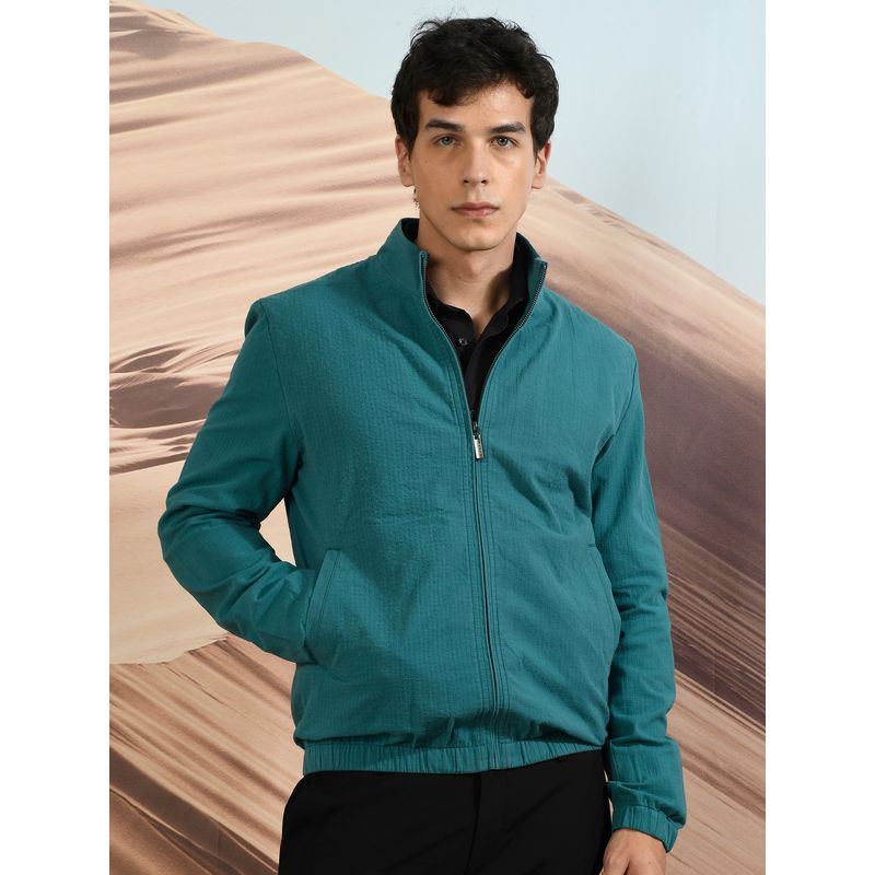 RARE RABBIT Kenny Green Sheersucker Smart Jacket (S)