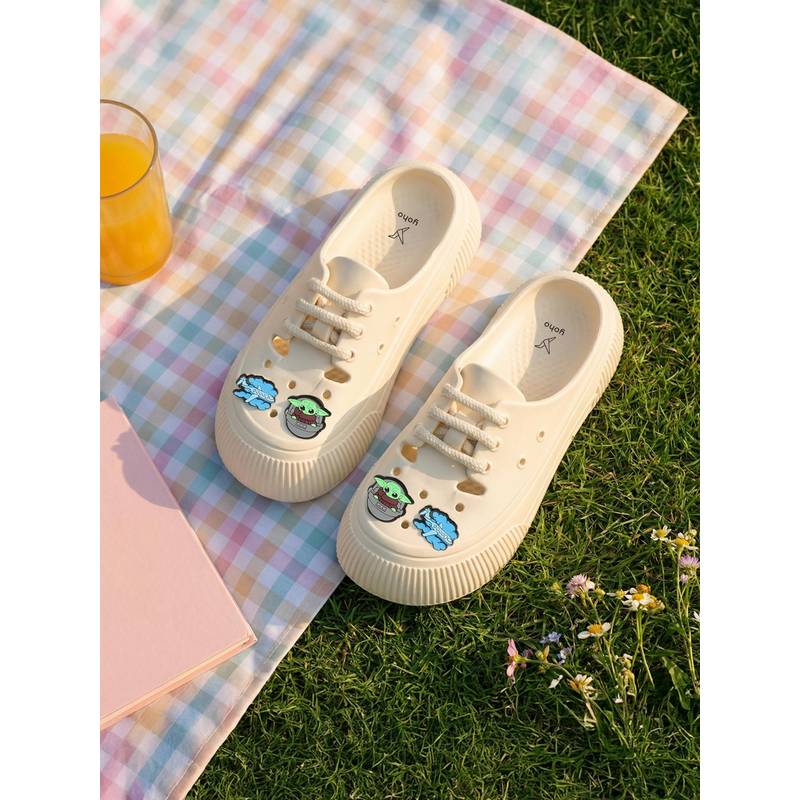 Yoho White Women Casual 1 Pair Clogs (UK4)