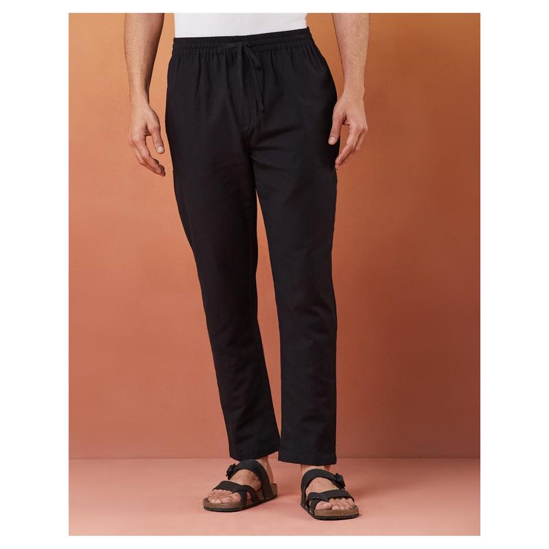Fabindia Cotton Black Pyjama (S)