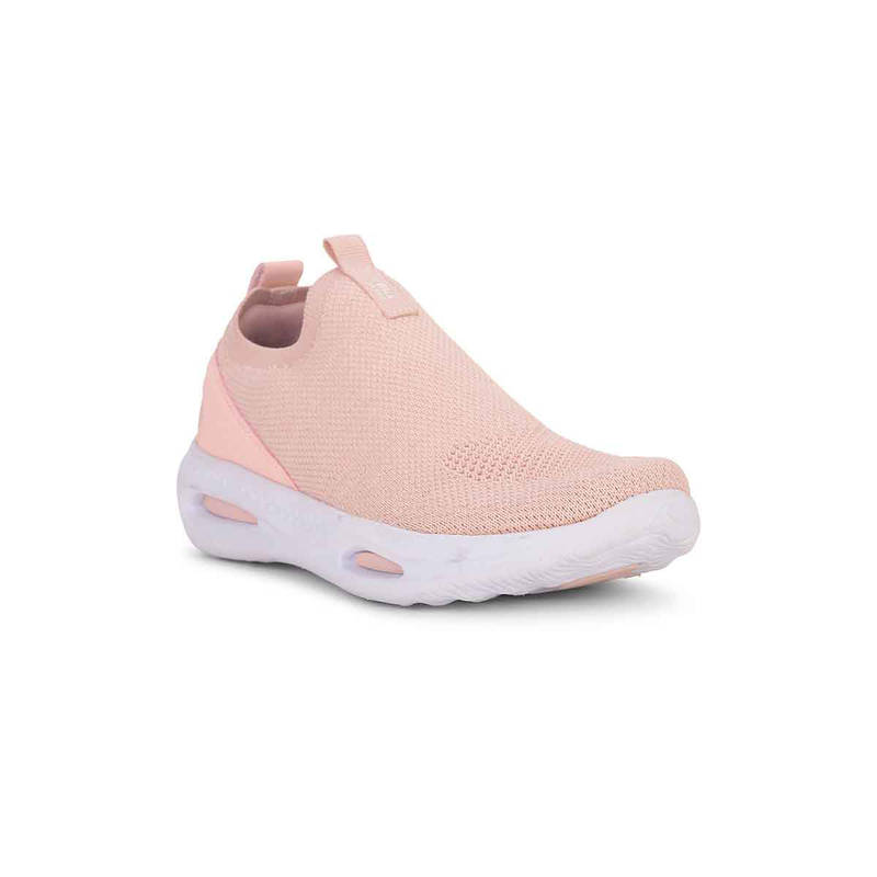 Power Women Peach Walking Slip On Shoes (UK 3)