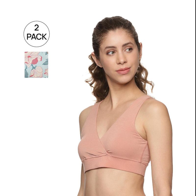 Tailor and Circus Maternity Nursing Bra (Pack Of 2) (2XL)