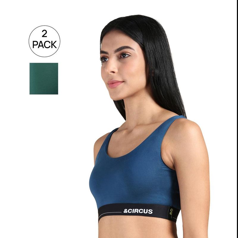 Tailor and Circus U-Back Lounge Bralette(Pack Of 2) (S)