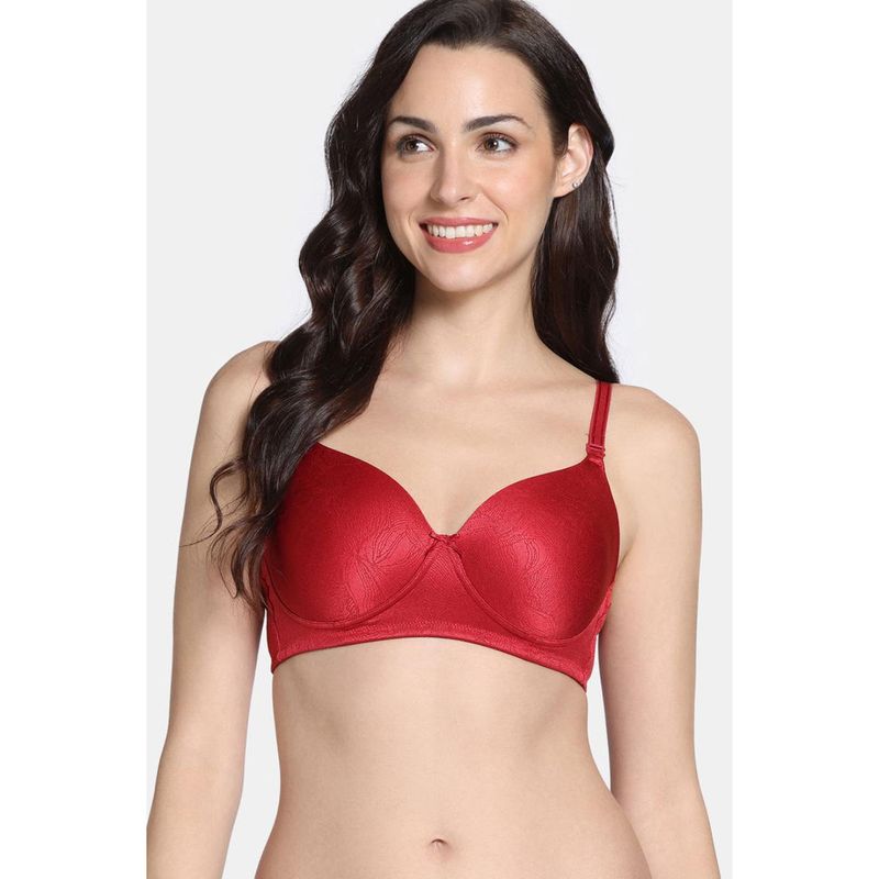 Zivame Shimmering Secrets Padded Non Wired 3/4Th Coverage T-Shirt Bra (34B)