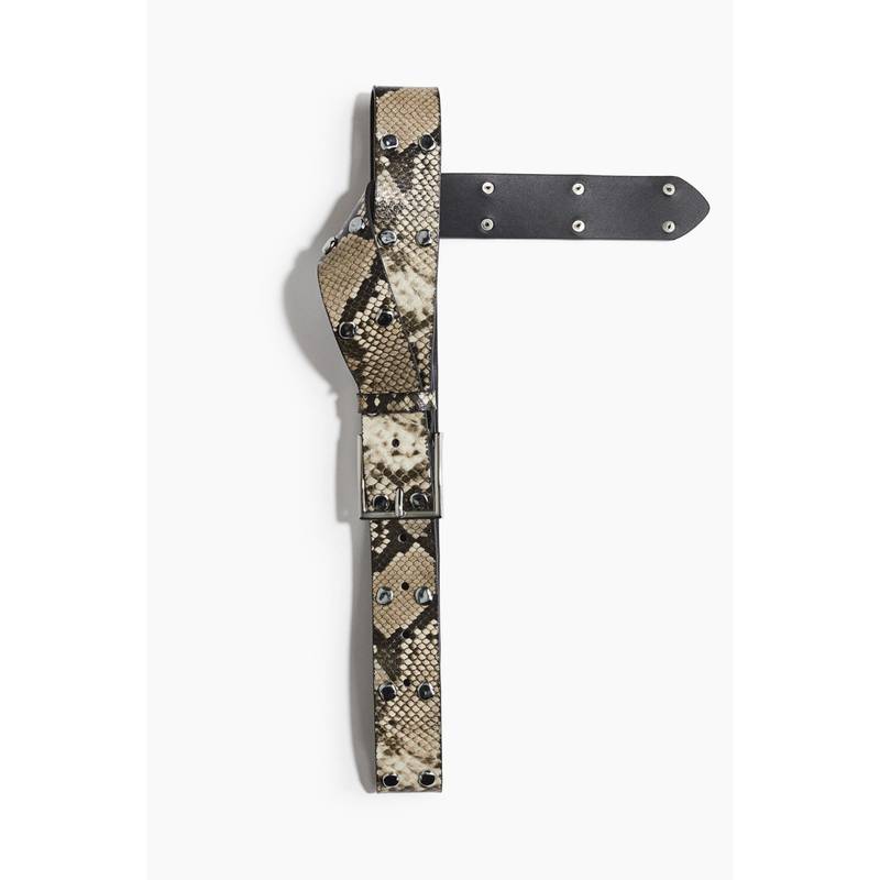 H&M Waist Belt Beige (XS) (XS)