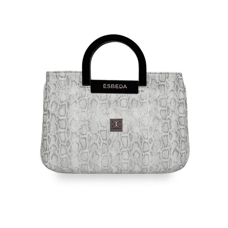 Buy Esbeda Silver Color Printed Glitter Armbag Bag for Women Online
