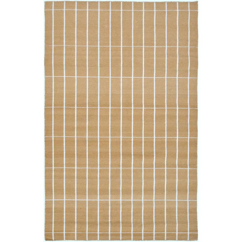 Rugberry GRID Reversible Rug Multi-Color (5x8 feet)