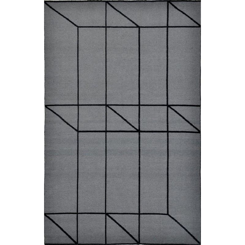 Rugberry Nova Reversible Rug Multi-Color (5x8 feet)