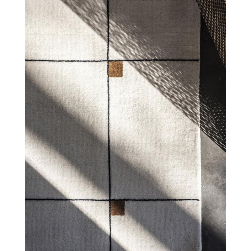 Rugberry Quad Wool Rug Multi-Color (5x8 feet)