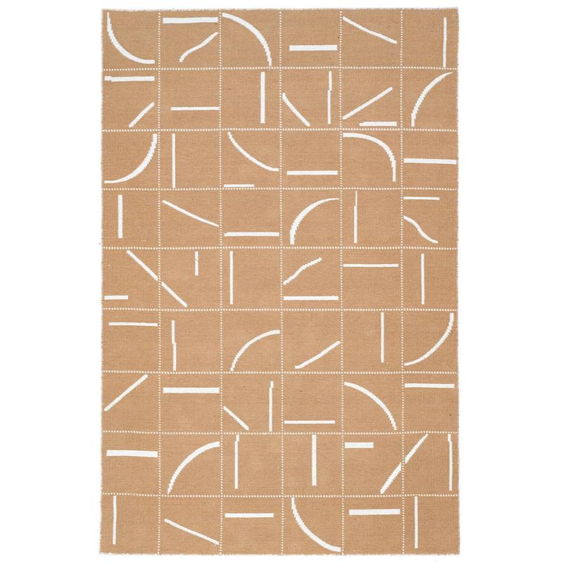 Rugberry Sandstorm Reversible Rug Multi-Color (4x6 feet)
