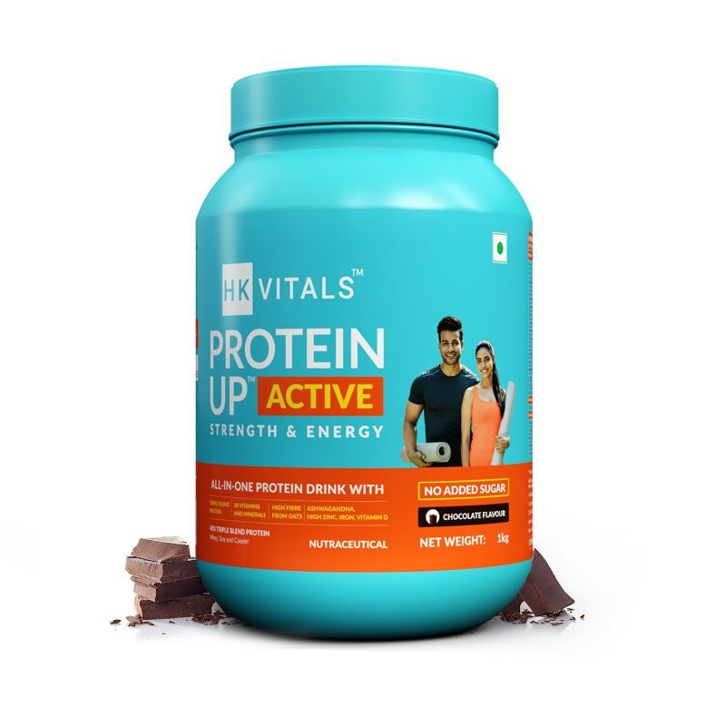 HealthKart HK Vitals ProteinUp Active Strength & Energy - Chocolate
