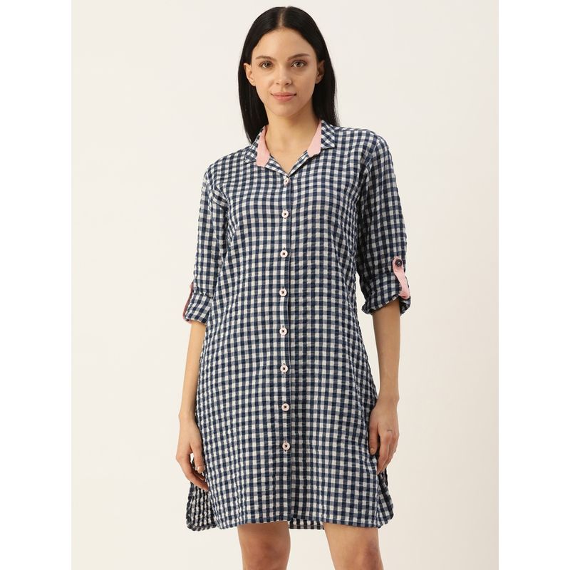 Clt.s Women Blue Sleepshirt (M)