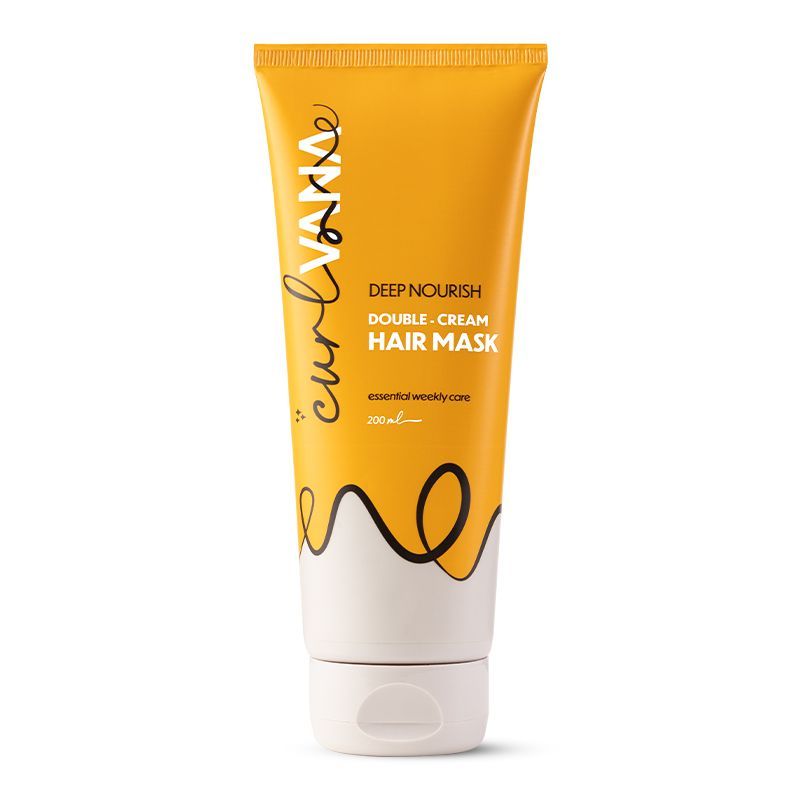 Buy Curlvana Deep Nourish Double Cream Hair Mask For Dry And Frizzy