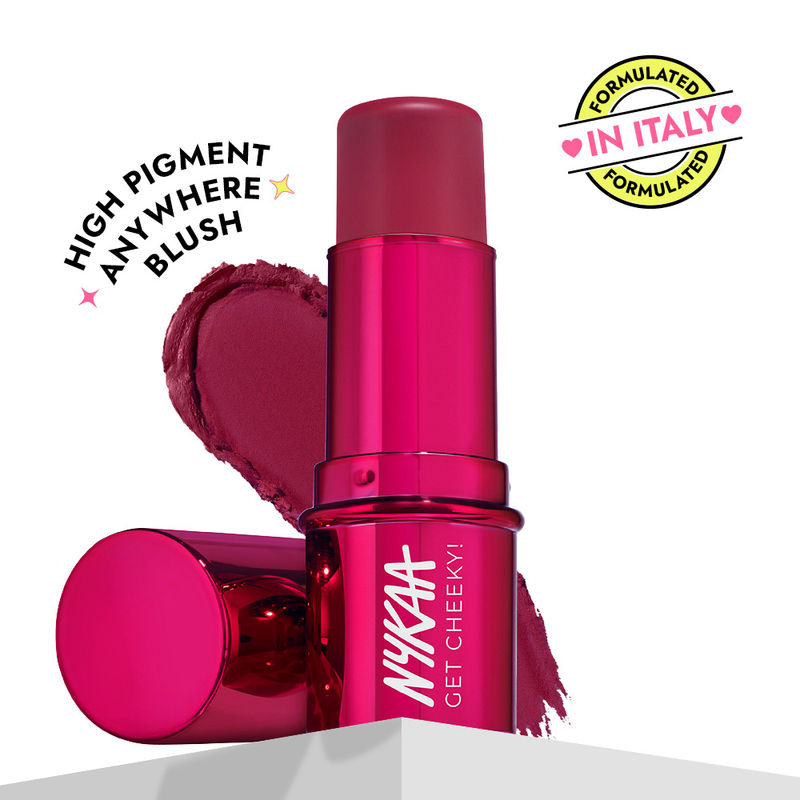 Nykaa Cosmetics Get Cheeky Blush Stick - Berry Cute