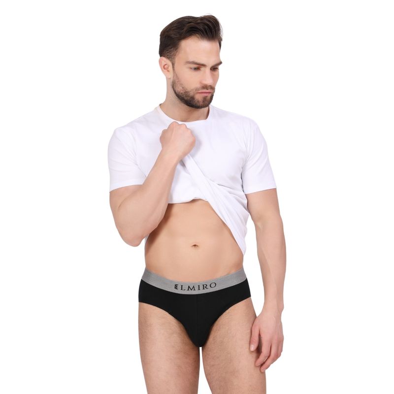 Pimfylm Cotton Underwear For Men High Waist Men's Micro Speed Dri No Show  Brief White X-Large