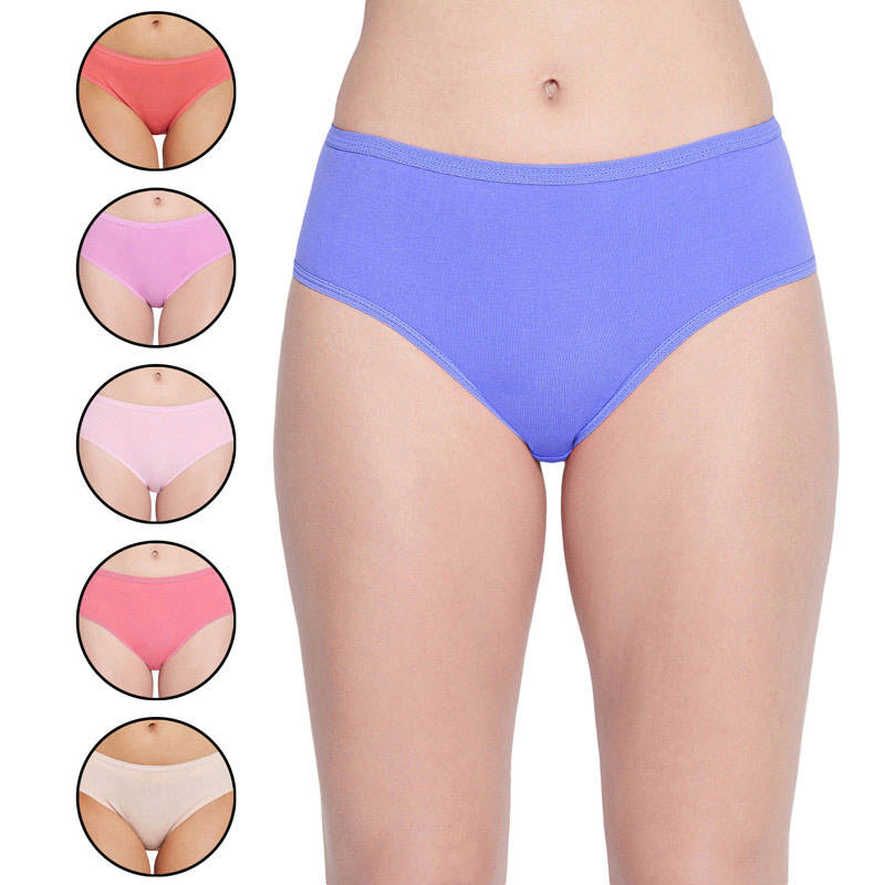 BODYCARE Pack of 6 100% Cotton Classic Panties in E26C - Multi-Color (XXL)