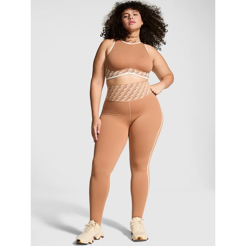 Victoria's Secret Beige Relay Compression Tights (M)