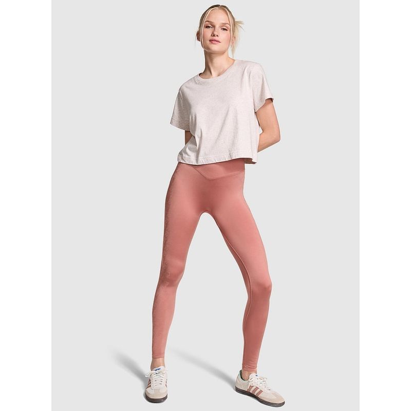 Victoria's Secret Peach Seamless Classic Tights (XS)