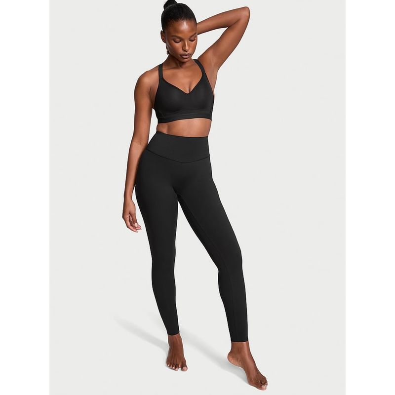 Victoria's Secret Black Elevate Low Compression Tights (XS SHORT)