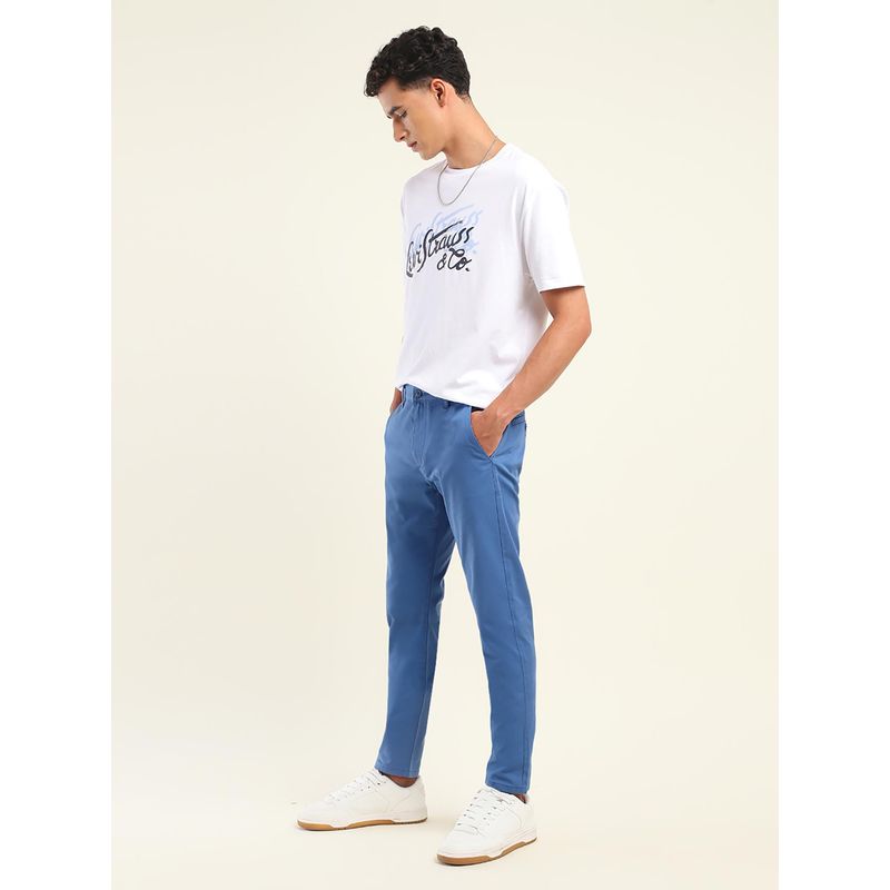 Levi's Mens 512 Slim Fit Blue Chinos (28)