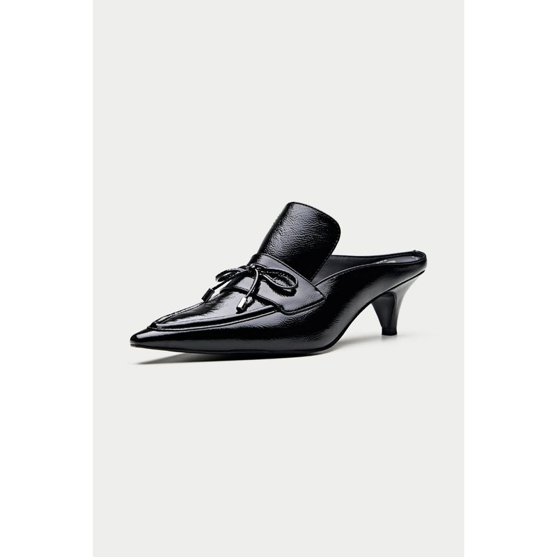 Oroh Lanciano Black Mules Heels (EURO 36)