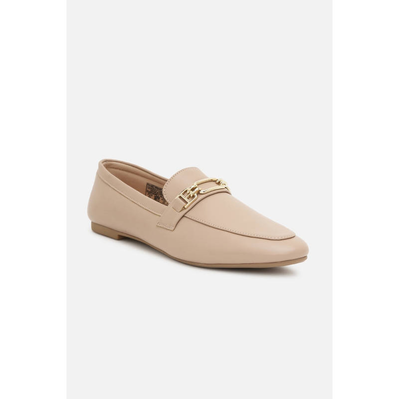 Van Heusen Women Beige Slip-On Loafers (UK 7)