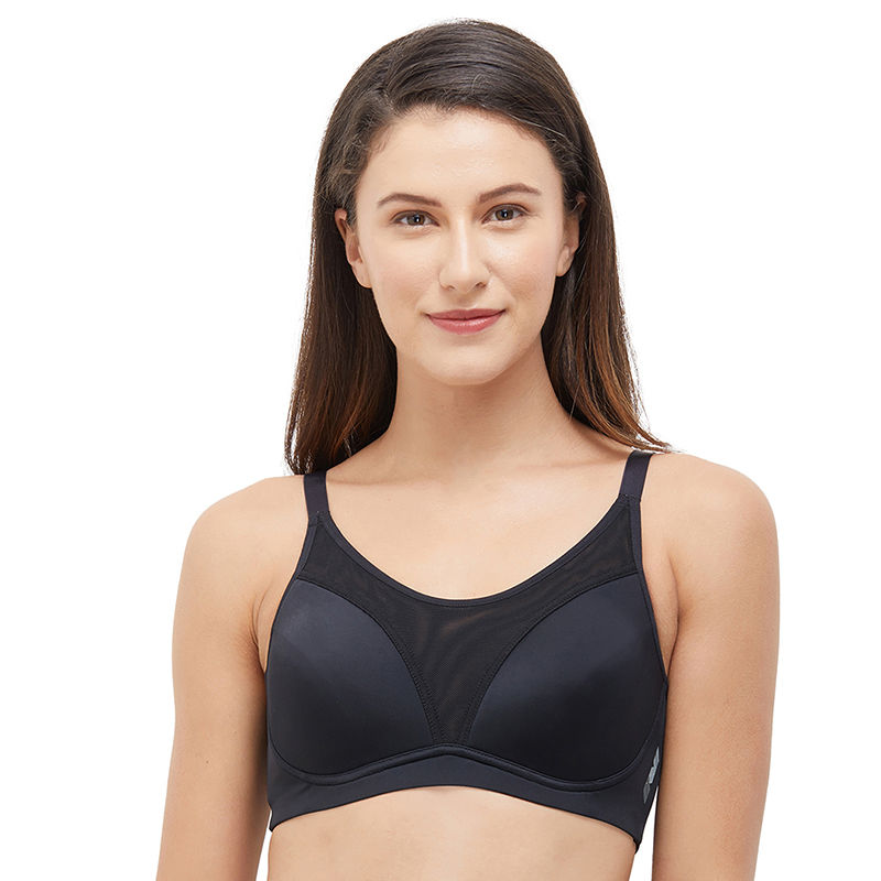 Wacoal Motion Wear Padded Non-Wired Full Coverage Full Support Medium Intensity Sports Bra (32A)