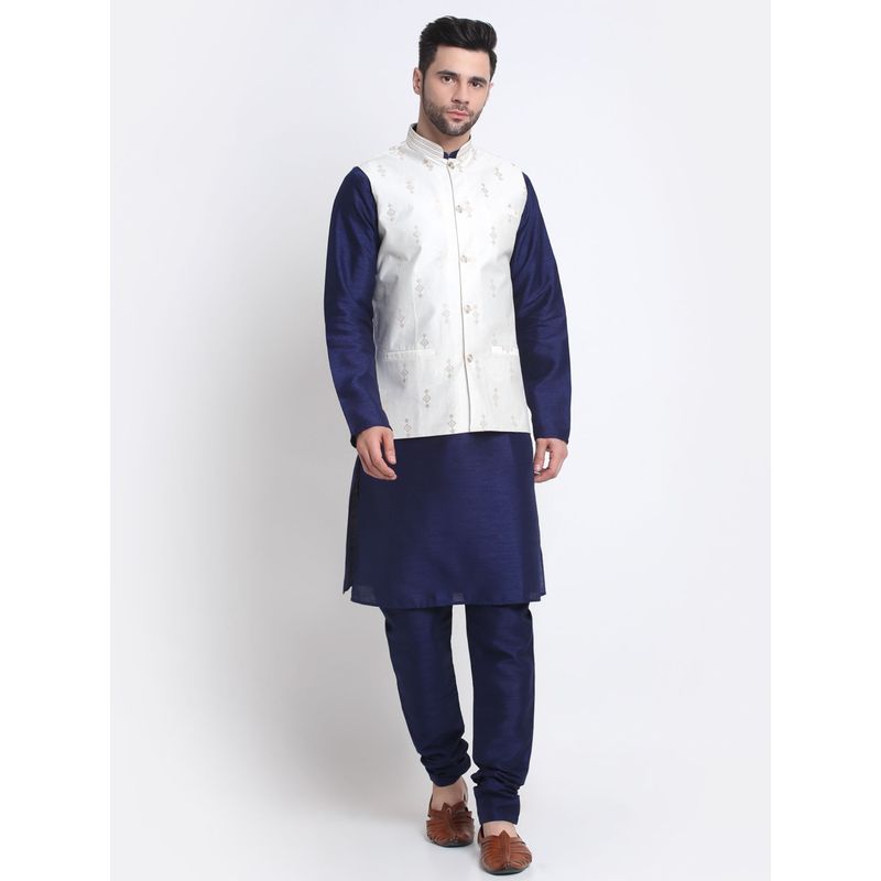 Navy Blue Kurta Imported Chudidar