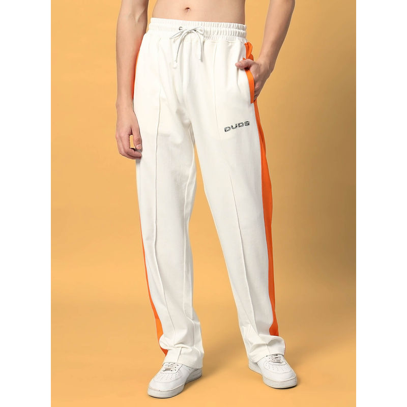 WEARDUDS Breezer Side Contrast Trackpant Orange (S)