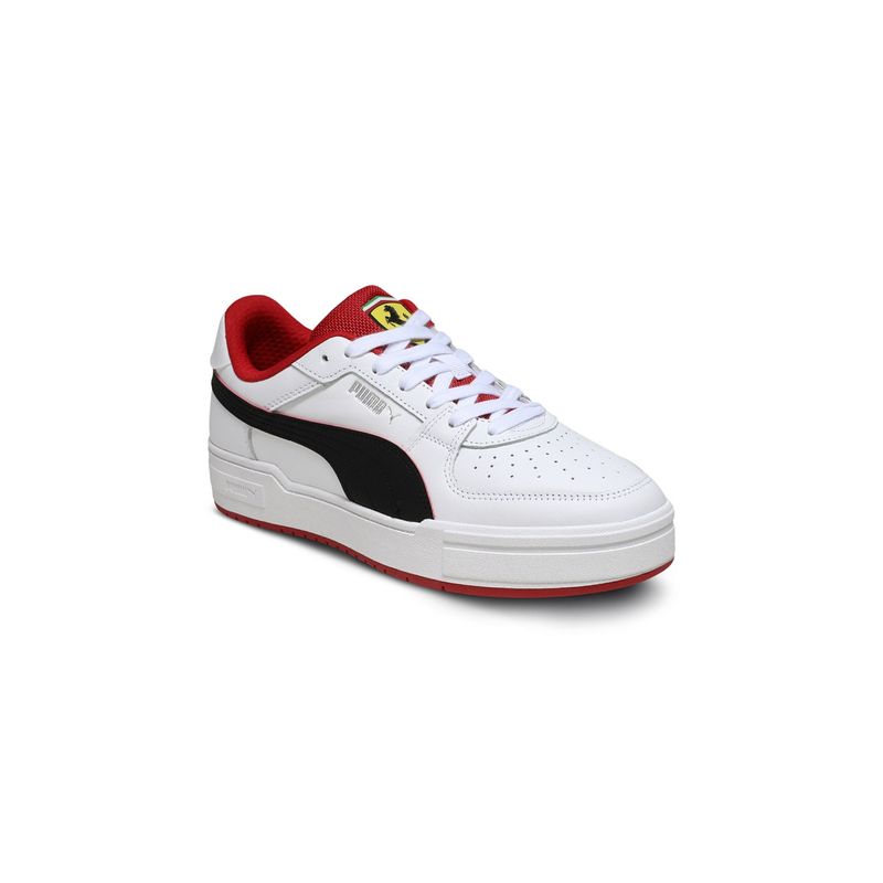 Puma Ferrari CA Pro Leather White Sneakers (UK 10)