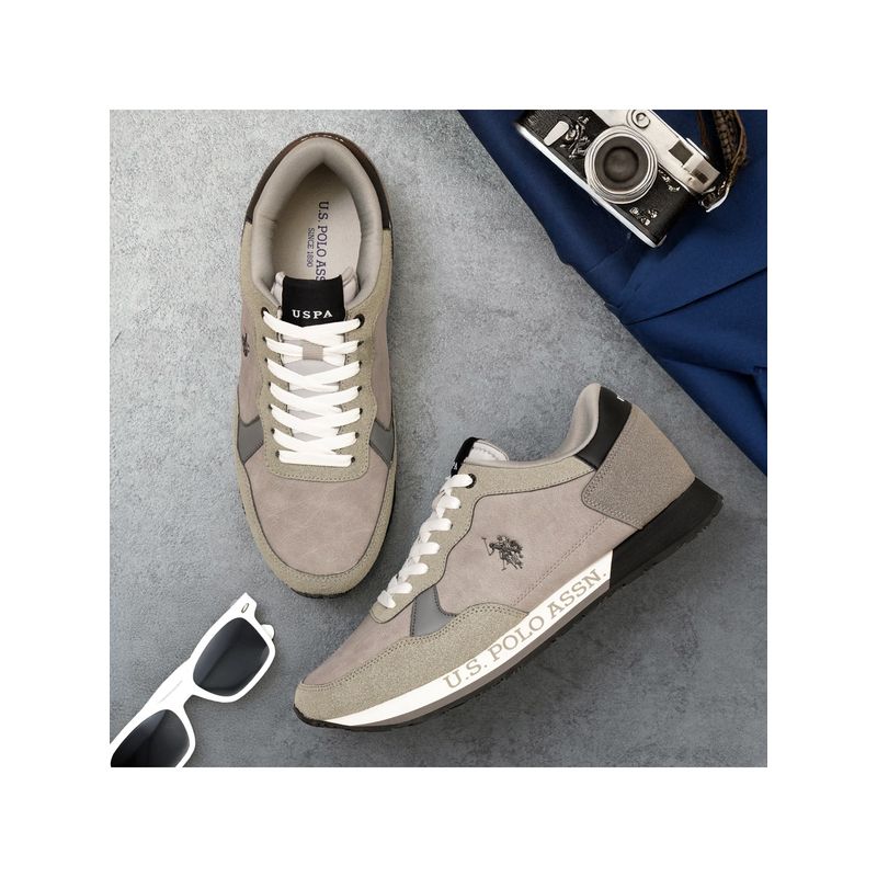 U.S. POLO ASSN. CASPIAN 2.0 Men Sneakers - Grey (UK 8)