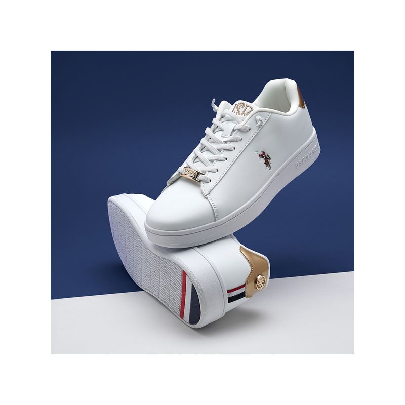 U.S. POLO ASSN. RYLEE 3.0 Women Sneakers - Off White (UK 3)