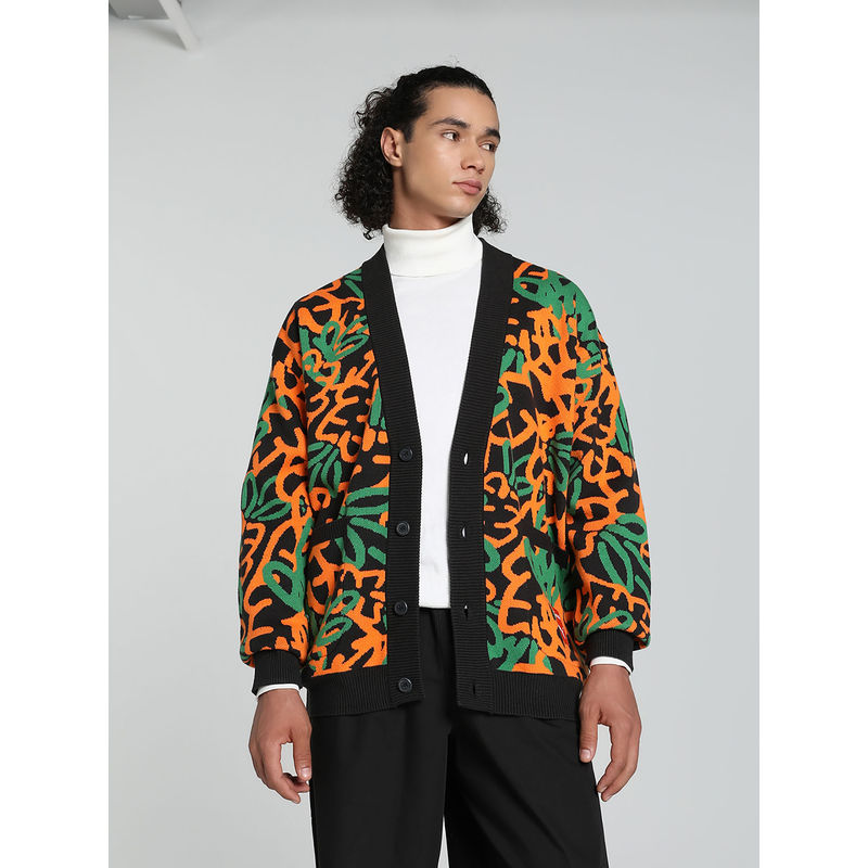 Puma x Carrots Men Multi-Color Relaxed Fit Cardigan (XL)