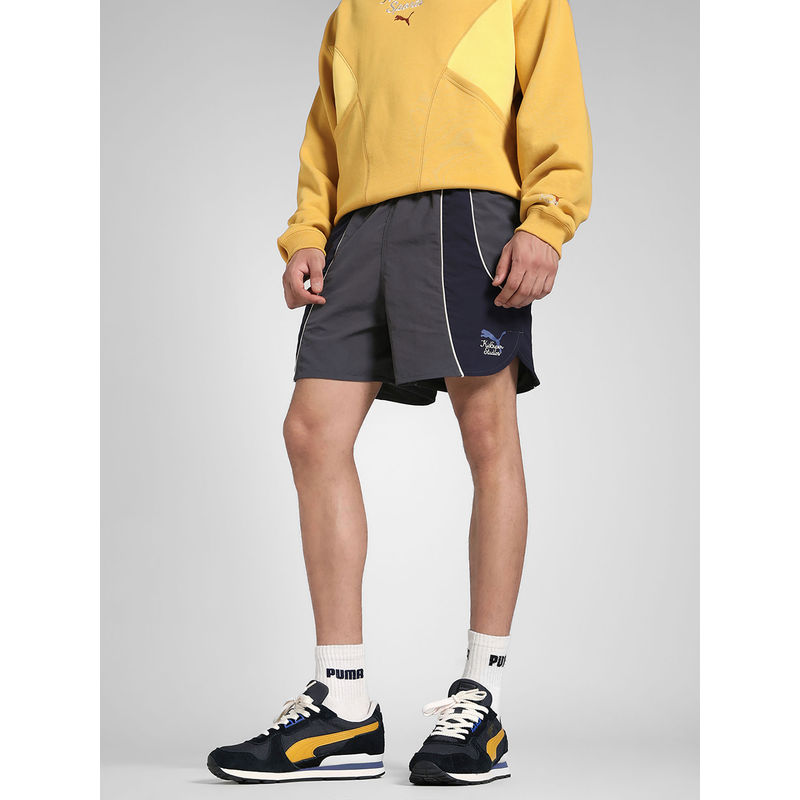 Puma x KIDSUPER Relaxed Fit Grey Shorts (M)