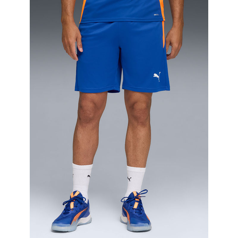 Puma Individual Men Blue Slim Fit Padel Tennis Training Shorts (XS)