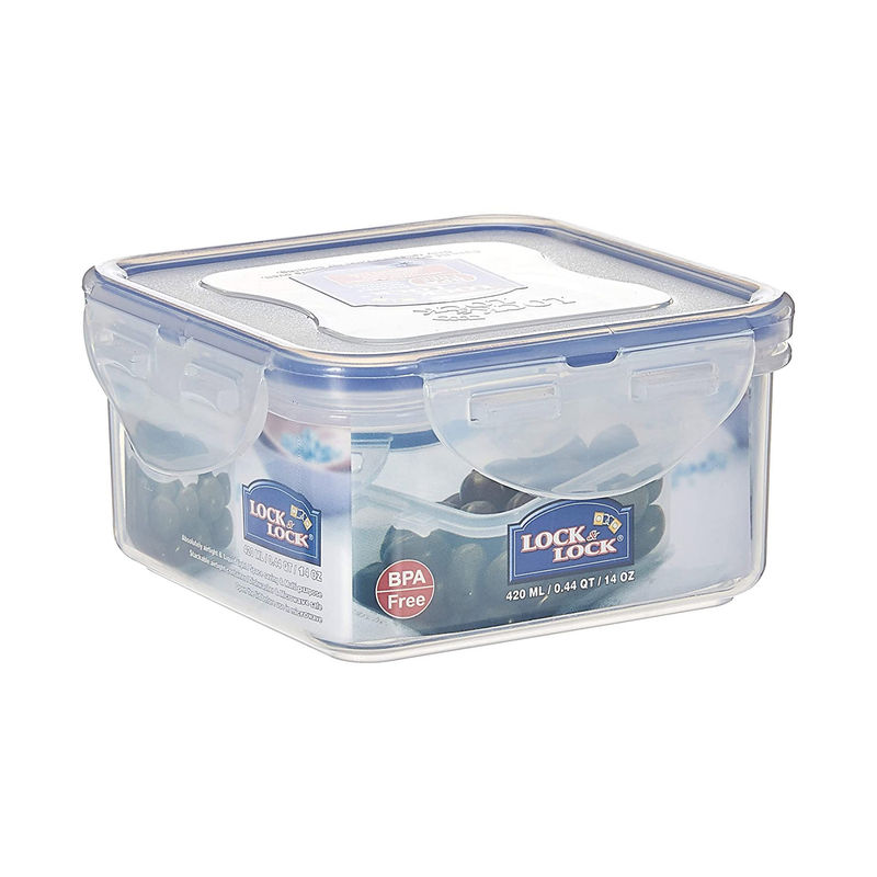 Lock & Lock Bpa Free Classic Square Container With Leak Proof Locking