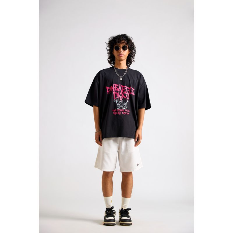 The Clothing Factory Spongebob-The Conch Club Oversized T-Shirt (XS-S)