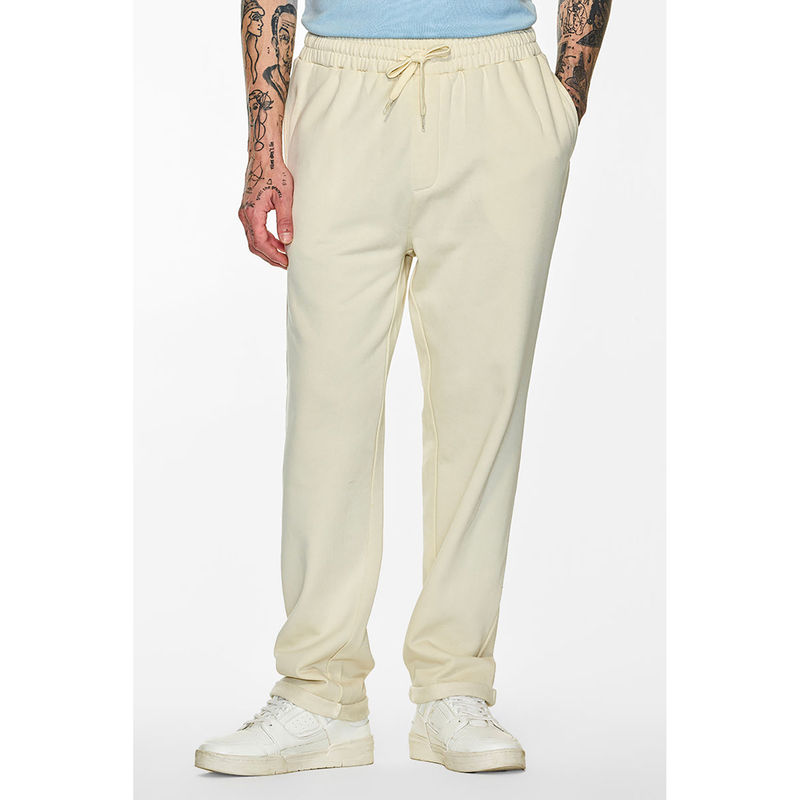 Snitch Core Lab Cream Relaxed Fit Trackpant (38)