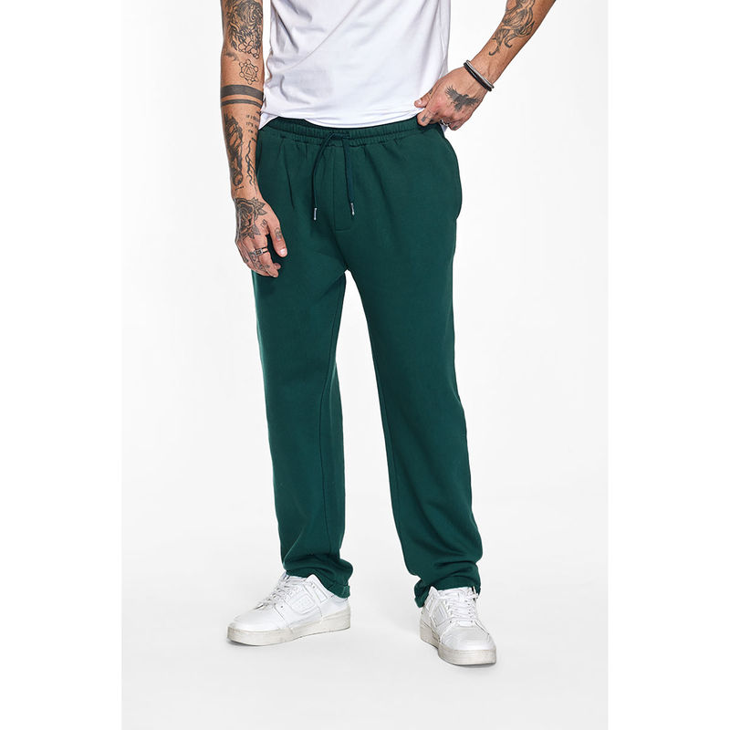 Snitch Dark Green Relaxed Fit Jogger (34)