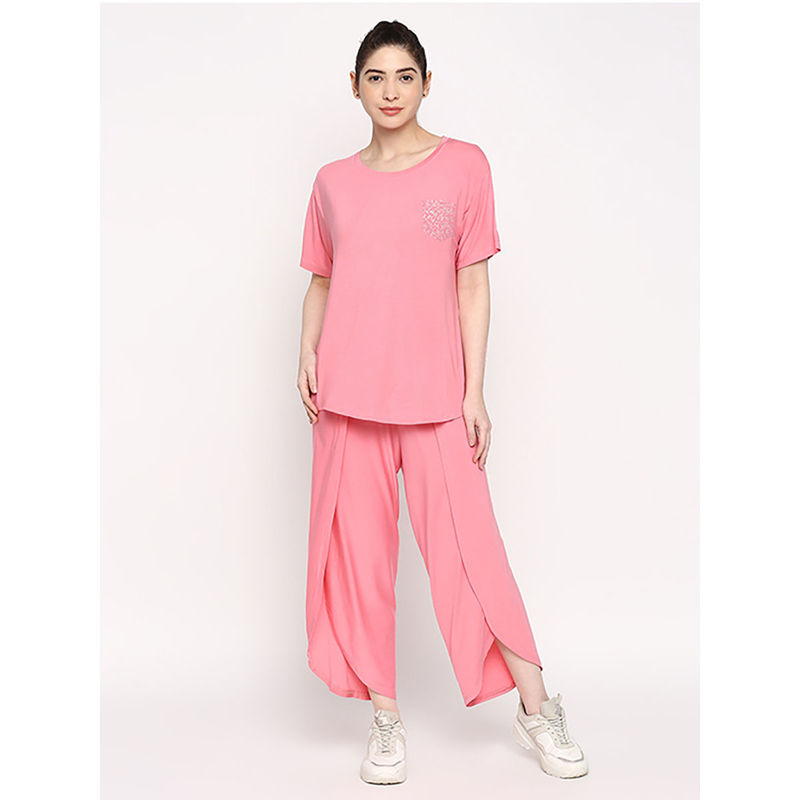 Tuna London Pink Blissful Tulip Tracksuit (Set of 2) (M)