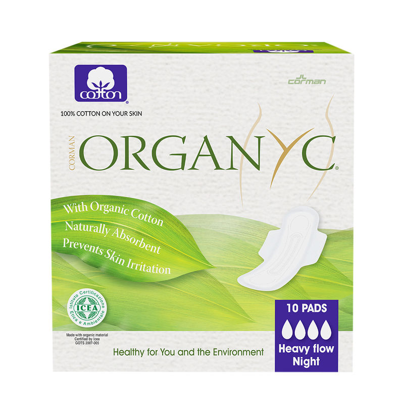 Organyc sanitary pads top