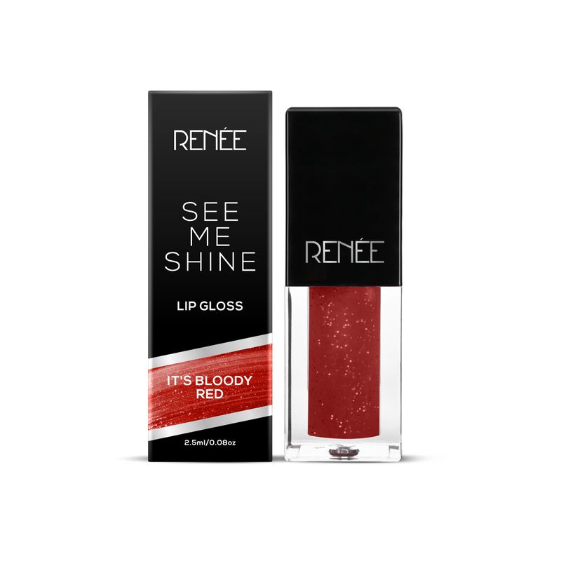 Renee Cosmetics See Me Shine Lip Gloss - It's Bloody Red