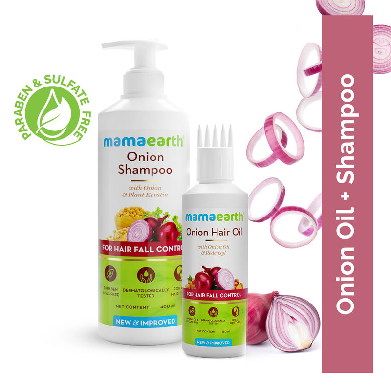 Mamaearth anti hair fall kit price sale